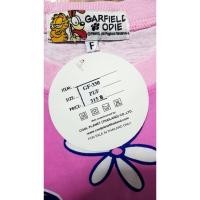 ราคา เสื้อยืดคอกลม Garfield ผ้าฝ้าย 100 % ไซส์ F อก 35 นิ้ว ยาว 25 นิ้ว (11329341377)