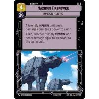 ราคา Maximum Firepower - Spark of Rebellion (SOR) Star Wars: Unlimited TCG (55261618254)