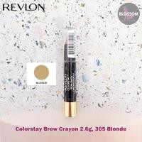 ราคา Revlon - Colorstay Brow Crayon 2.6g, 305 Blonde เรฟลอน ดินสอเขียนคิ้ว กันน้ำ ติดทน (24726706234)