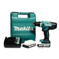 ราคา MAKITA ชุดสว่านไขควงไร้สาย 18 โวลต์ (G-TYPE) DF488DWE ขนาด 13 มม. พร้อมแบตเตอรี่และแท่นชาร์จ (28754092812)