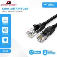 ราคา VENTION IBEBF สาย LAN RJ45 Cat6 UTP Gigabit Ethernet UTP 1000Mbps พื้นที่ท้องถิ่นเครือข่าย Patch สาย 1M 1 เมตรแมวดํา 6 (46361337928)