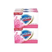 ราคา [สินค้าส่งด่วน] เซฟการ์ดสบู่ สีชมพู 48กรัมX4ก้อน SAFEGUARD SOAP BAR PINK 48G.X4 (46660886522)