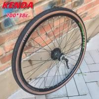 ราคา ยางจักรยานเสือหมอบ KENDA Totem 700x38C (29*1.5) ยางย้อนยุค (47960427638)
