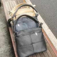 ราคา สไตล์ใหม่ของแท้หนัง Messenger กระเป๋าหญิงกระเป๋า First Layer Cowhide กระเป๋าสะพายกระเป๋าแม่ Multi-pocket Soft Cowhide Mi (46811805713)