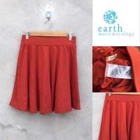 ราคา กระโปรงสั้น สีแดง earth music&ecology (7988473931)