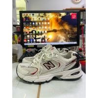 ราคา รองเท้ามือสองของแท้ NewBalance 530SA Size 37.5/23cm. สีขาวคลิบแดง (25558344734)