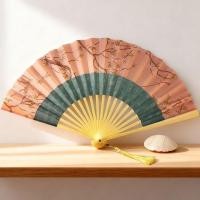 ราคา 古风折扇扇子塑料折扇舞蹈扇子7寸折扇新中式夏天中国风折扇扇子26.5.19 พัดพับจีนโบราณ, พัดพับพลาสติก, พัดสำหรับการเต้นรำ, พัดพับขนาด 7 นิ้ว, พัดสไตล์จีนใหม่สำหรับฤดูร้อน, 26.5.19 (46360796691)