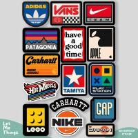 ราคา Adidas Vans Retro Brand Waterproof Sticker Pack || สติ๊กเกอร์แพ็ค hypebeast (45450693610)