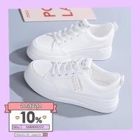 ราคา พร้อมส่งไทย รองเท้าผ้าใบ ดีไซน์เก๋ ดีเทลป้ายข้าง ใส่โค้ด SARAD0222 ลดทันที 10% เมื่อช้อปครบ 100.- ลดสูงสุด 50.- (13172176156)