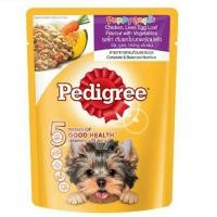 ราคา Pedigree อาหารเปียกลูกสุนัข ขนาด 80กรัม (2287307914)