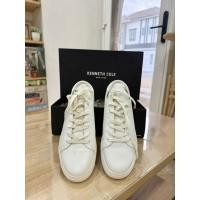 ราคา Kenneth Cole New York รองเท้าผ้าใบหนังผู้หญิง สีขาว (43922880285)