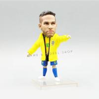 ราคา ***สินค้าพร้อมส่ง***โมเดลนักฟุตบอล สูง 13 ซม. เนย์มาร์ Neymar ชุดทีมชาติบราซิล (3696590865)