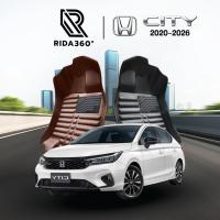 ราคา [RIDA360°] พรมรถยนต์ HONDA CITY 2020-2026 พรมปั๊มขึ้นรูปชิ้นเดียวไร้รอยต่อ รับประกัน5ปี [114] (5578965824)