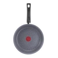 ราคา Tefal กระทะก้นแบน Cook Healthy ขนาด 24 ซม. รุ่น G1340495 ใช้งานได้กับเตาทุกประเภท รับประกัน 2 ปี (58159669802)