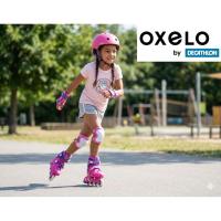ราคา รองเท้าสเก็ตเด็กผู้หญิง Roller Skates Oxelo by Decathlon (54207532890)