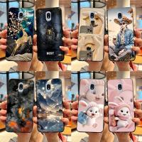 ราคา สําหรับ Samsung Galaxy j7 Plus j7 + 2018 กรณีซิลิโคน TPU สีดําปกหลัง SamsungJ7plus น่ารักพิมพ์การ์ตูนป้องกันโทรศัพท์ปลอก (29104376081)