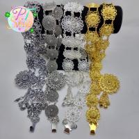 ราคา เข็มขัดชุดไทย สีเงินรมดำ สีเงิน สีทอง เครื่องประดับชุดไทย PT Shop (48904044892)