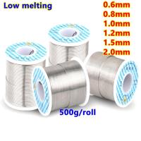 ราคา 500g Tin solder wire Rosin Core Solder Wire 0.6mm 0.8/1.0/1.2mm 1.5mm 2.0mm Flux Reel Welding line Soldering Wire Roll N (18243916004)