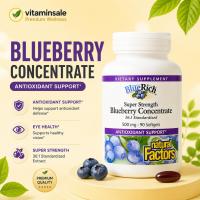ราคา BlueRich Super Strength Blueberry 500mg 90 Softgels สารสกัดบลูเบอร์รี่เข้มข้น (5977467747)