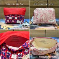 ราคา L’Occitane Cosmetic Bag กระเป๋าเครื่องสำอาง (มี 2 แบบกดในตัวเลือกสินค้า) (45903251818)