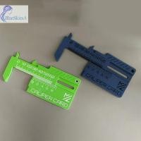 ราคา BL 1 ชิ้นผลิตภัณฑ์ใหม่ Caliper การ์ด Vernier Caliper การ์ดพวงกุญแจ 3D การพิมพ์เครื่องมือวัดไม้บรรทัด A (40652397922)