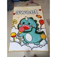 ราคา ผ้าห่มขนมิ้ง ผ้าห่มขนสัตว์ 1kg.ขนาด5ฟุต150*200cm ลายใหม่ ผ้านิ่ม เย็บเก็บขอบอย่างดี สวยๆ ส่งฟรี (25146806474)
