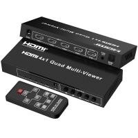ราคา HDMI 4 In 2Out 4K*2K 3D 1080p HDMI Splitter 4x2 4x1 HD HDMI Switch Switcher 4Kx2K High Definition Video HDMI Distributor (20124970976)