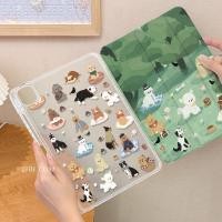 ราคา เคสแท็บเล็ต ลายการ์ตูนสุนัขหญ้า สําหรับ iPad 10.2 10.5 9.7 Air3 Air1 Gen 8 7 6 5 2 3 4 Mini 1 2 4 5 (2020 2019 2018 2017) (24502084520)