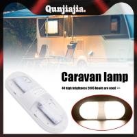 ราคา 12v 48 โคมไฟเพดาน LED 4000-4500K พร้อม 2 สวิตช์ LED RV เพดานหลังคาด้านข้าง (26980262998)