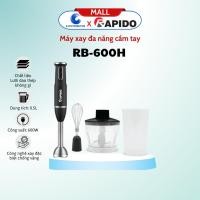 ราคา Rapido RB-600H เครื่องปั่นมัลติฟังก์ชั่นมือถือ - เครื่องบดเนื้อมัลติฟังก์ชั่น Rapido RMC-300 - ของแท้ (48756104201)