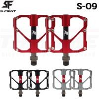 ราคา บันไดปั่นจักรยาน S-Fightรุ่น S09 Aluminium 3 แบริ่ง (23917254675)