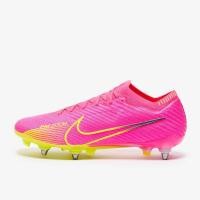ราคา สตั๊ดฟุตบอล รองเท้าฟุตบอล Nike Air Zoom Mercurial vapor 15 Elite SG (ตัวท็อปปุ่มเหล็กพร้อมกระเป๋า) (55761332906)
