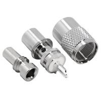 ราคา Connector UHF Male Plug PL259 Solder RG8X RG59 RG8 Cable Silver Color (51710170447)