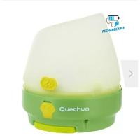 ราคา QUECHUA โคมไฟเดินป่า ตั้งแคมป์แบบชาร์จได้ USB/หมุนไดนาโม ความสว่าง 50 ลูเมน แท้% (3320004894)