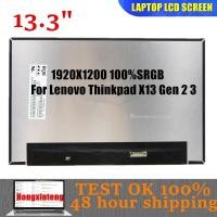 ราคา NV133WUM-N61 V3.0 M133NW4J R3 WORK สําหรับ Lenovo ThinkPad X13 Gen2 ใหม่แล็ปท็อปหน้าจอ LCD 1920x1200 EDP 30PINS NON-TOUCH (47762410594)
