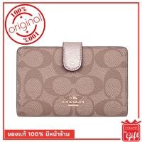 ราคา กระเป๋า coach f23553 Platinum ของแท้ 100% จาก USA กระเป๋าสตางค์ coach แท้ พร้อมส่ง มีหน้าร้าน (4801760619)