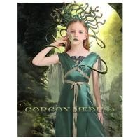 ราคา 7C378 ชุดเด็ก ชุดเมดูซ่า ชุดเมดูซา ปิศาจกอร์กอน สาวผมงู ชุดหัวงู Children Medusa Halloween Costume (27713557852)