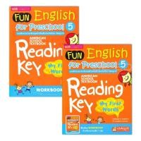 ราคา Bundanjai (หนังสือ) Fun English for Preschool 5 แบบฝึกอ่านอังกฤษเด็กก่อนวัยเรียน-อนุบาล +Workbook (22350185657)
