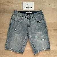 ราคา กางเกงยีนส์ขาสั้น GUESS Men Denim Shorts ไซส์ 30 มือสอง (27775981395)