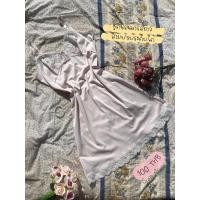 ราคา ชุดนอนเดรสยาว ลูกไม้เล็กๆเพิ่มความเซ็กซี่ มือ 2 (17094852487)