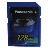 ราคา Panasonic 128MB SD memory cardการ์ดเก็บข้อมูล (26557612509)
