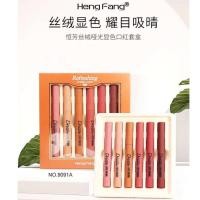 ราคา พร้อมส่งค่ะ ลิปสติก Heng Fang ลิปเนื้อแมท 6สี NO.9091 (5990080043)