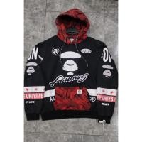 ราคา เสื้อฮู้ด AAPE โดย Bathing Ape สีแดง camo (52860688931)