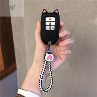 ราคา ┋ปลอกกุญแจรถยนต์ honda ปลอกกุญแจรถยนต์ toyota เคสกุญแจรถยนต์ honda❒น่ารักใหม่Civic cat clawชุดกุญแจเหมาะสำหรับฮอนด้าLing (21077053319)