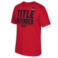ราคา UFC ผู้ชาย Reebok 195 Crown Jun กีฬาเสื้อยืดแขนสั้น 100% Premium Cotton เสื้อลําลองขนาดบวก (26994798201)