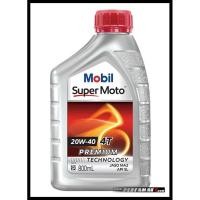 ราคา MOBIL น้ำมันเครื่องมอเตอร์ไซค์ Mobil Super Moto 4T 20W-40 ขนาด 0.8 ลิตร (7662628291)
