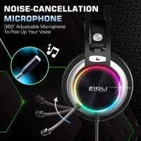 ราคา หูฟัง เกมมิ่ง ZIDLI ZH20 7.1 Gaming Led RGB Pro Gaming Headset (22733504820)
