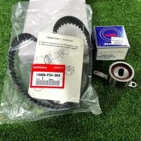 ราคา สายพานไทม์มิ่ง+ลูกลอก Honda City ซิตี้'96-'2002 Type-Z(103RU24) สายพานไทม์มิ่ง แท้ญี่ปุ่น100% 14400-P2A-004 ลูกลอกNSKแท้ (25911503536)