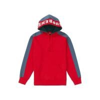ราคา SLUM LTD - Supreme Paneled Hooded Sweatshirt Red (9033758579)