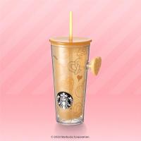 ราคา Starbucks Butter Together Cold Cup สตาร์บัคส์ แก้วพลาสติก หลอดมีตำหนิ (43904011114)